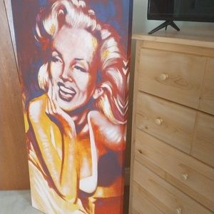 Xlarge vintage Marilyn Monroe canvas